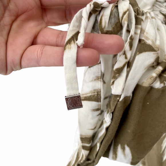 DKNY Tropical Tunic Top Swim Cover Up Ruched Sleeves Women’s Extra Large - Picture 6 of 14